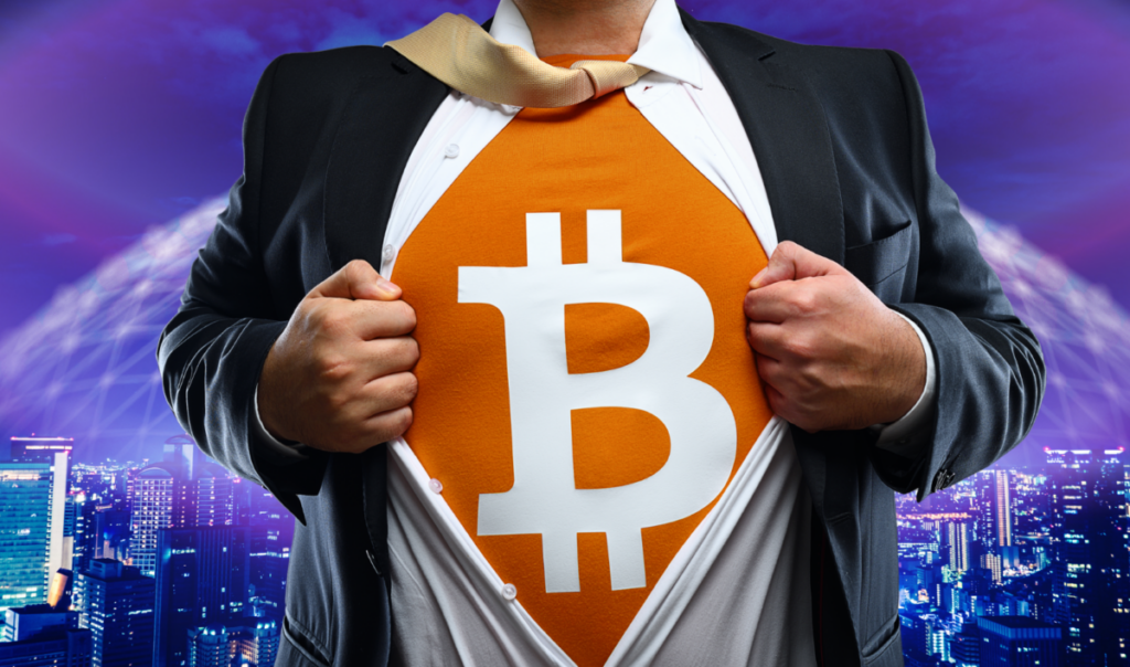 Super Bitcoin. Bitcoin has fallen from its highs. Investors aren't the least bit worried.